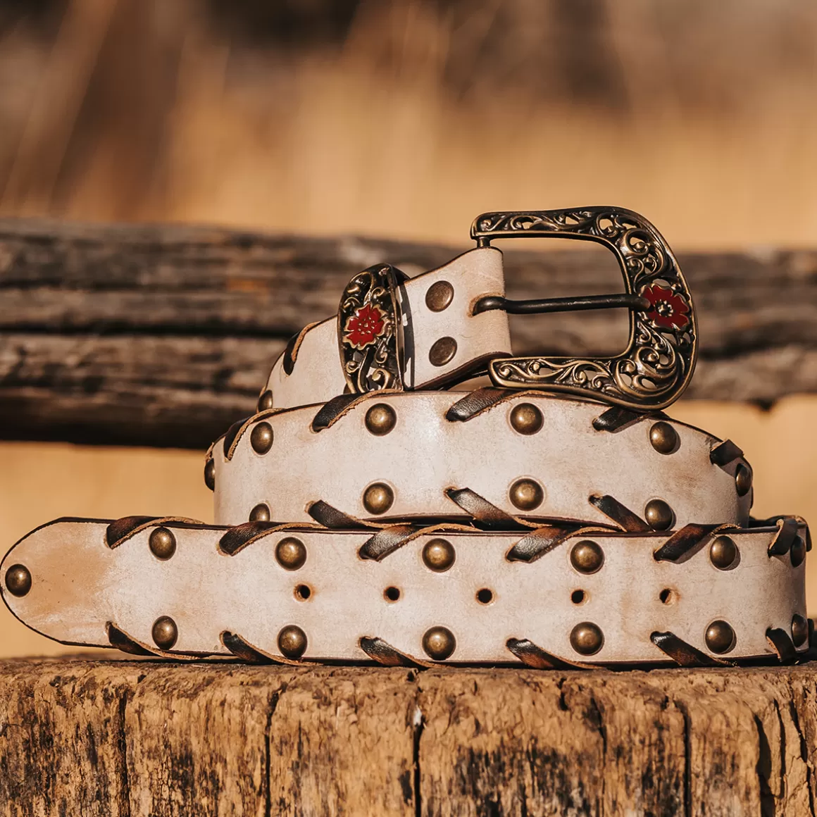 Women Freebird Store Whip Stitch Belt
