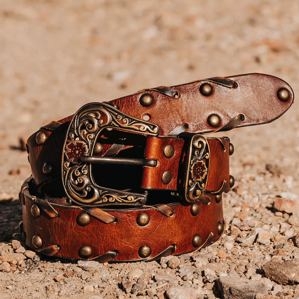 Women Freebird Store Whip Stitch Belt