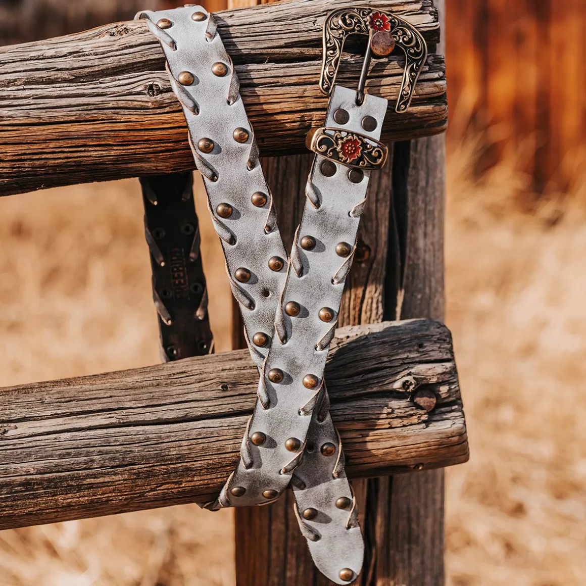 Women Freebird Store Whip Stitch Belt